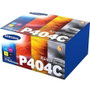 Samsung Multipack de Tóner CLT-P404C / SU365A (Cian, Magenta, Amarillo y Negro) para Xpress C430/C480 series
