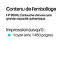 HP Cartucho de Tinta Original 953XL Cian (F6U16AE) High Yield