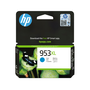 HP Cartucho de Tinta Original 953XL Cian (F6U16AE) High Yield