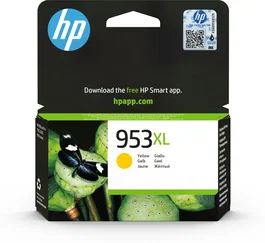 HP Cartucho de Tinta Original 953XL de Alto Rendimiento Amarillo