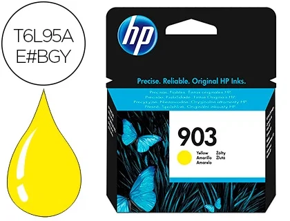 HP 903 Cartucho de Tinta Amarillo T6L95AE