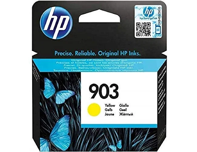 HP Cartucho de tinta Original 903 Amarillo (T6L95AE) para OfficeJet Pro 6860/6960/6970