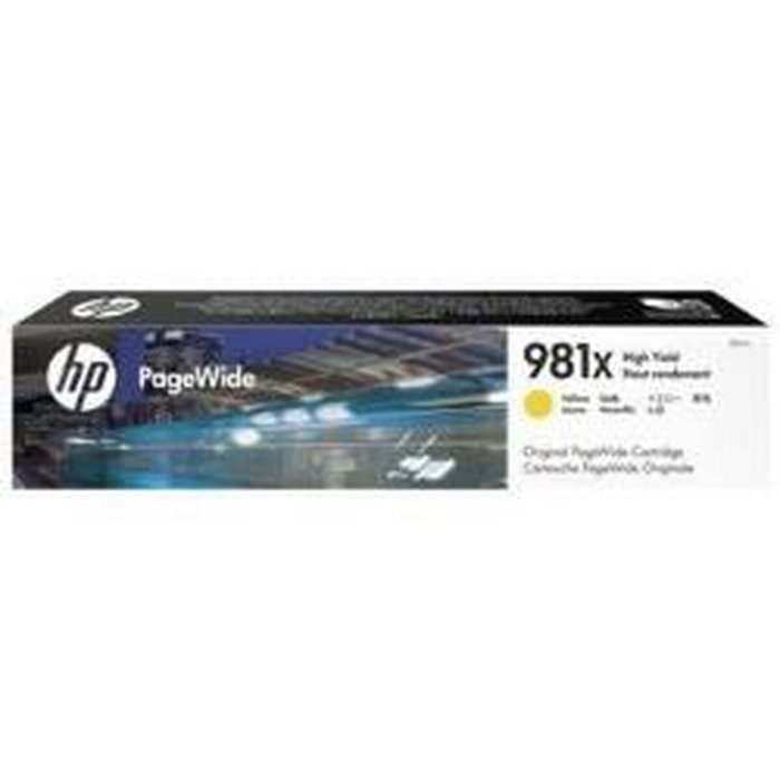 HP 981X Cartucho de tinta amarillo de alto rendimiento