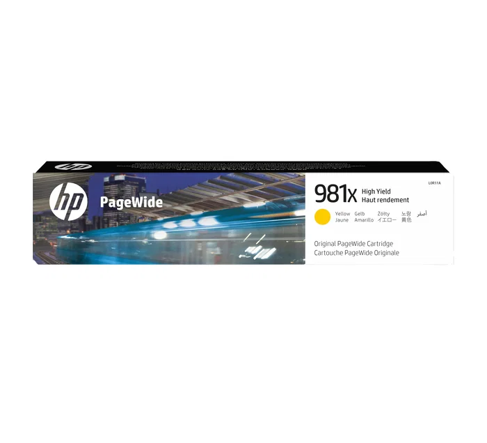 HP 981X Cartucho de tinta amarillo de alto rendimiento