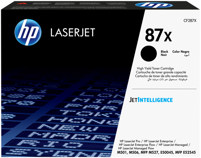 HP Cartucho de tóner LaserJet 87X CF287X Negro Alta Capacidad