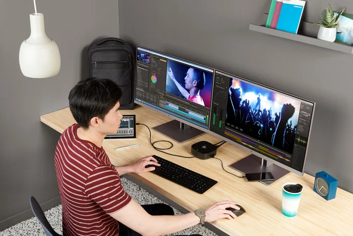 HP USB-C Dock G5 Estación de Acoplamiento 100W USB 3.2 Gen 1 con 2x DisplayPort, HDMI, 4x USB 3.0, LAN, Negro - Referencia 5TW10AA