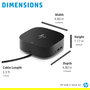 HP USB-C Dock G5 - Docking Station con 100W, 4x USB-A 3.2, 1x USB-C, HDMI 2.0, 2x DisplayPort, Ethernet para Portátiles HP EliteBook/ProBook/ZBook, Windows/macOS/Chrome