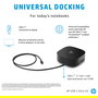 HP USB-C Dock G5 - Docking Station con 100W, 4x USB-A 3.2, 1x USB-C, HDMI 2.0, 2x DisplayPort, Ethernet para Portátiles HP EliteBook/ProBook/ZBook, Windows/macOS/Chrome