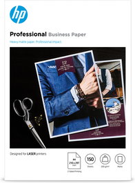 HP Papel profesional mate A4 200g 150hojas