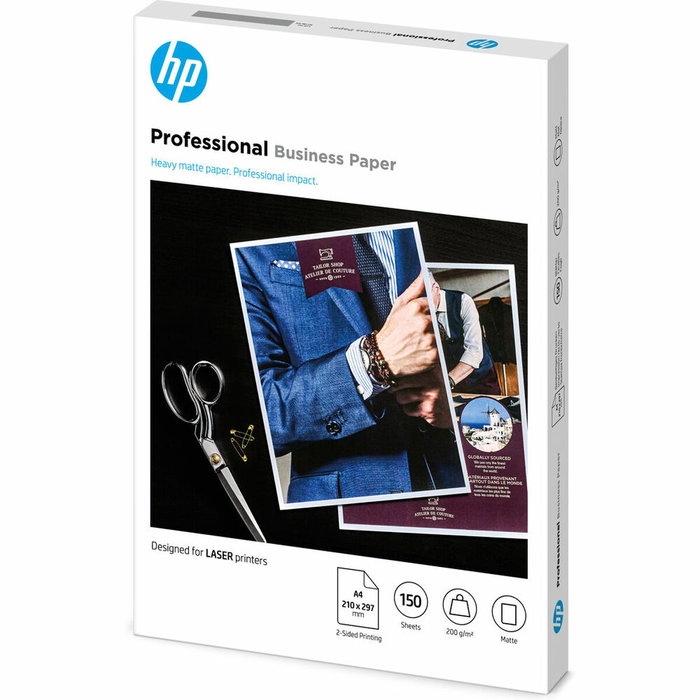 HP Papel Profesional Mate A4 200g 150 Hojas