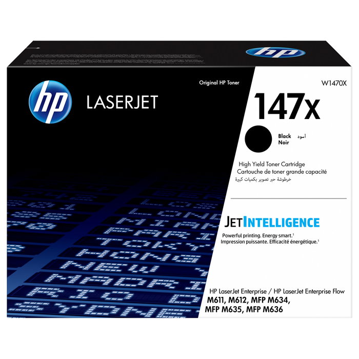 HP LaserJet Cartucho de tóner Original 147X Negro Alta Capacidad