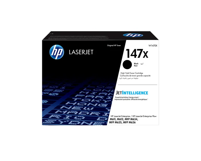 HP 147X Negro Cartucho de Tóner de Alta Capacidad (W1470X)