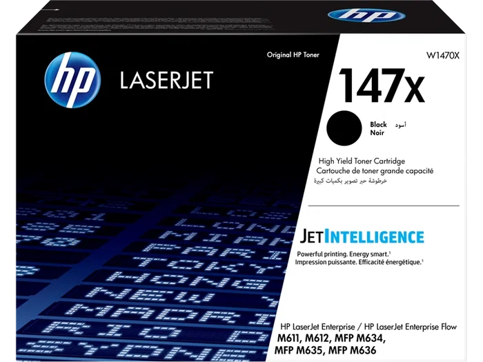 HP 147X Negro Cartucho de Tóner de Alta Capacidad (W1470X)