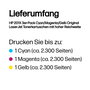 HP 201X Multipack de Tóner Original LaserJet (CF253XM) - Cian, Magenta, Amarillo