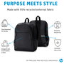HP Prelude Pro Recycled Mochila para portátil de 15,6 pulgadas, Negro
