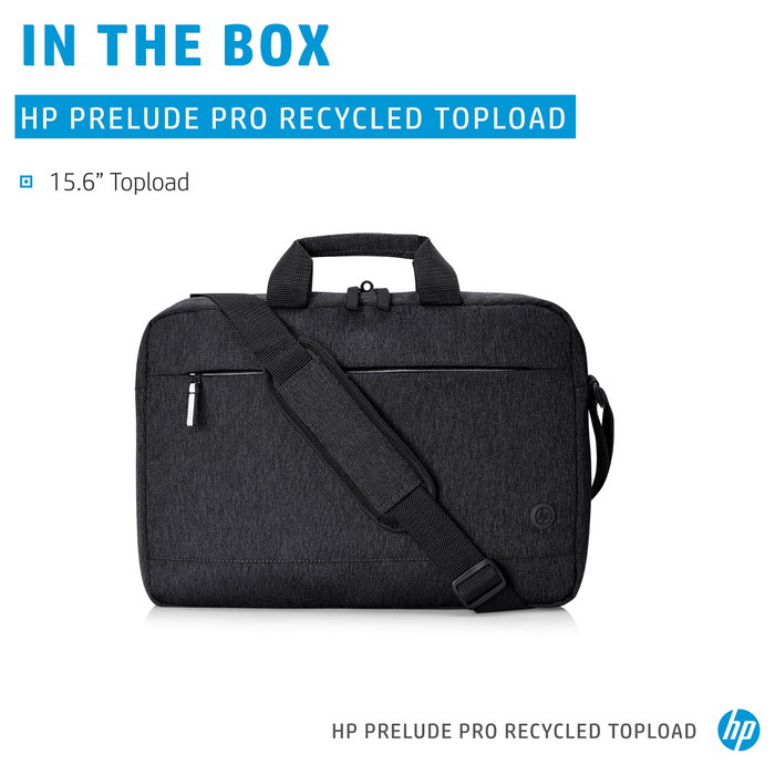 HP Prelude Pro Recycled Maletín para Portátil 15,6 pulg. Negro HP Prelude Pro Recycled Maletín para Portátil 15,6 pulg. Negro