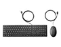 HP Set Teclado + Ratón 320mk USB-A Negro 1.8 m