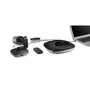 Logitech 960-001057 Sistema de Videoconferencia GROUP Full HD con Enfoque Automático, Audio Natural, Bluetooth, para Salas Medianas y Grandes