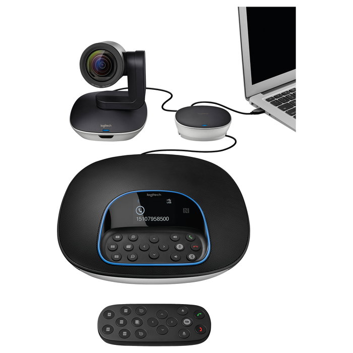 Logitech Group Sistema de Videoconferencia Negro/Gris