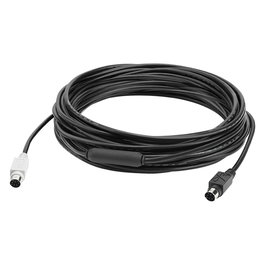Logitech 939-001487 Cable Extensor GROUP 10m, Negro, para Sistema de Videoconferencia