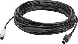 Logitech Cable de Extensión Group 10 m Mini-DIN-6 Negro
