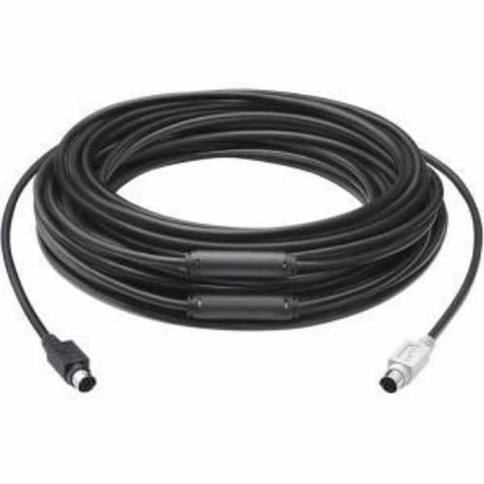 Logitech Cable de Extensión Group 10 m Mini-DIN-6 Negro