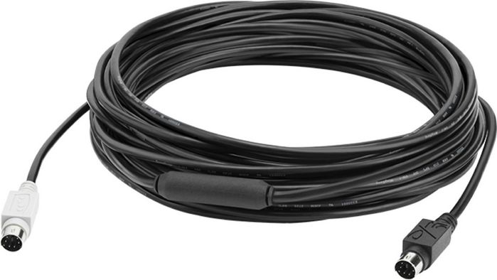 Logitech Cable Extensor Mini-DIN-6 M/M 10 m para Logitech GROUP Logitech Cable Extensor Mini-DIN-6 M/M 10 m para Logitech GROUP