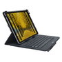 Logitech Universal Folio Funda con Teclado QWERTY Bluetooth para Tablets de 9-10 pulgadas, Negro