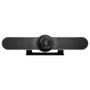 Logitech MeetUp Cámara de Conferencias 4K Ultra HD, 120°, Negro