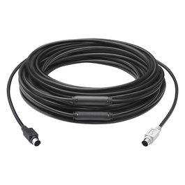 Logitech 939-001490 Cable Extensor para GROUP de 15m Negro