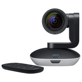 Logitech 960-001186 Webcam PTZ Pro 2 Cámara Web 4K Ultra HD Conferencias Grabación Black