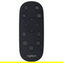 Logitech PTZ Pro 2 Cámara Web Full HD 1080p 30fps, Zoom 10x, Campo Visual 90°, Inclinación 130°, Pan 260°, Negro/Gris, con Mando a Distancia