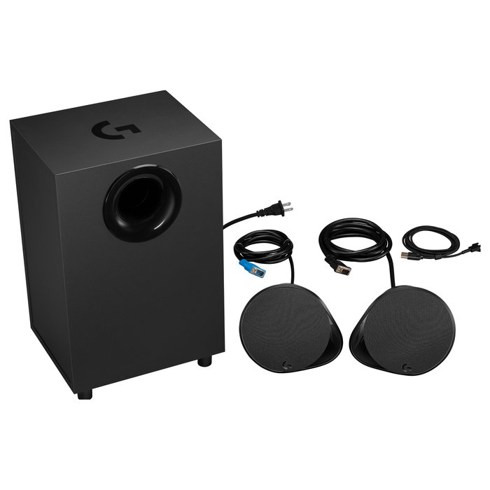 Logitech G560 Altavoces Gaming 2.1 con RGB LIGHTSYNC y Bluetooth