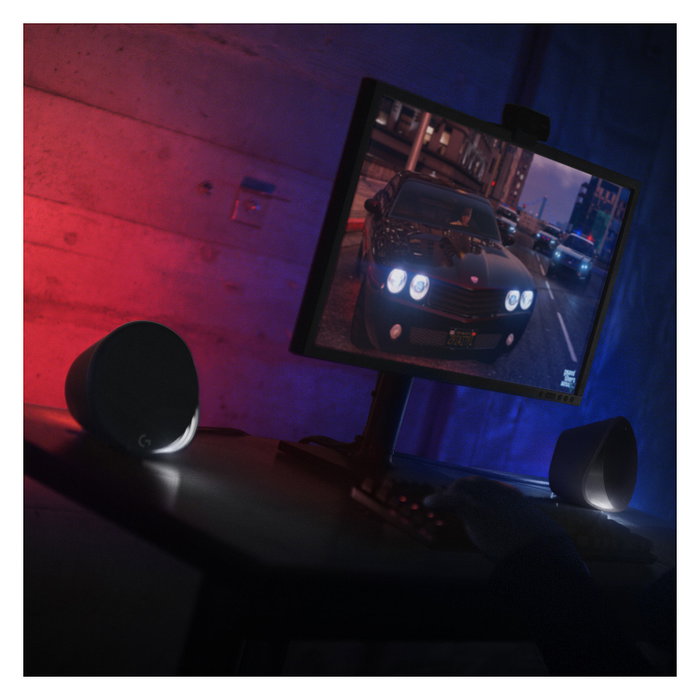 Logitech G560 Altavoces Gaming 2.1 con RGB LIGHTSYNC y Bluetooth