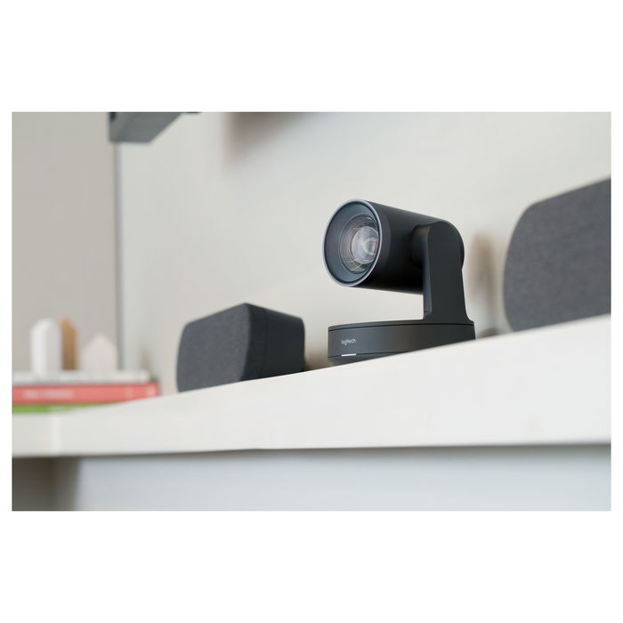 Logitech 960-001227 Rally Cámara PTZ 15x Zoom 90° Campo de Visión 3840 x 2160 60fps Negro
