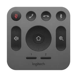 Logitech MeetUp Mando a Distancia RF Inalámbrico para Webcam con Botones Gris