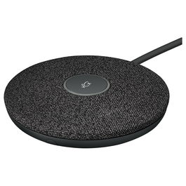 Logitech 989-000430 Microfono Pod Negro Rally Mic, Microfono de Conferencia para Sistemas de Videoconferencia Logitech Rally