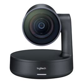 Logitech Rally Plus Sistema Videoconferencia Grupo 4K Ultra HD 60 pps Cámara PTZ 15x Micrófono Omnidireccional Negro