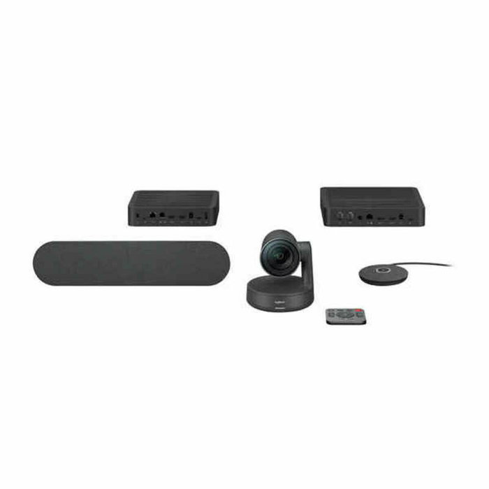 Logitech Rally Sistema de Videoconferencia 4K Ultra HD con Audio Modular y Zoom 15x Logitech Rally Sistema de Videoconferencia 4K Ultra HD con Audio Modular y Zoom 15x