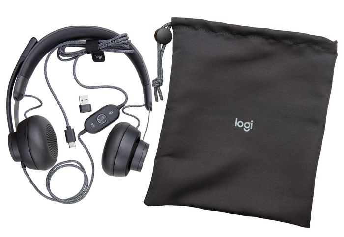 Logitech Zone Wired Teams USB-C Grafito Logitech Zone Wired Teams USB-C Grafito