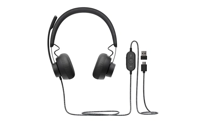 Logitech Zone Wired Teams USB-C Grafito Logitech Zone Wired Teams USB-C Grafito