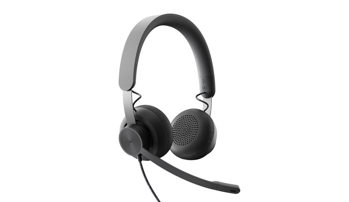 Logitech Zone Wired UC Auriculares con Micrófono, Cancelación de Ruido Dual, USB-C, Certificación Microsoft Teams, 1.9m