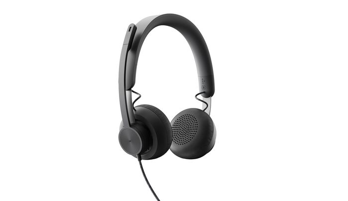 Logitech Zone Wired UC Auriculares con Micrófono, Cancelación de Ruido Dual, USB-C, Certificación Microsoft Teams, 1.9m