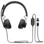 Logitech Zone Wired UC Auriculares con Micrófono USB-C, Grafito