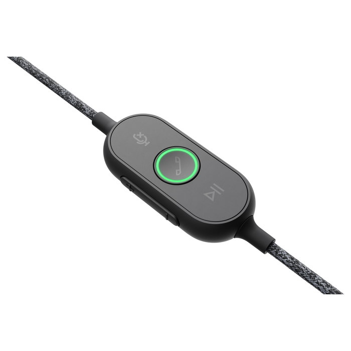Logitech Zone Wired UC Auriculares con Micrófono USB-C, Grafito