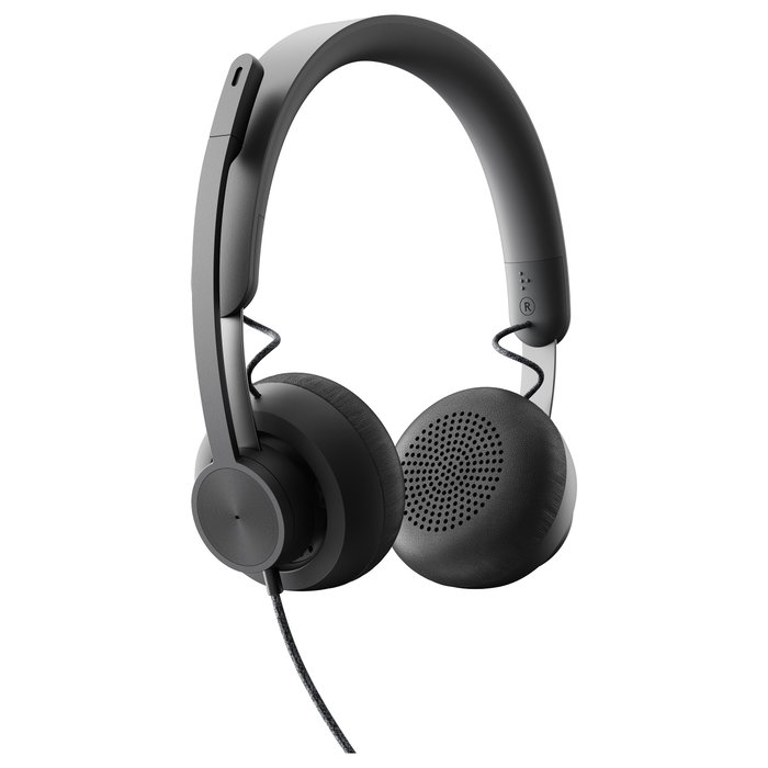 Logitech Zone Wired UC Auriculares con Micrófono USB-C, Grafito