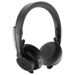 Logitech Zone Wireless UC Auriculares Inalámbricos para Oficina/Centro de Llamadas, On Ear, Grafito, Optimizados para Unified Communications (UC)