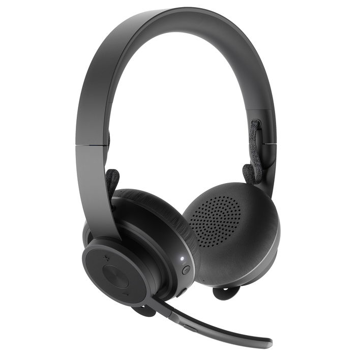 Logitech Zone Wireless UC Auriculares Inalámbricos para Oficina/Centro de Llamadas, On Ear, Grafito, Optimizados para Unified Communications (UC)