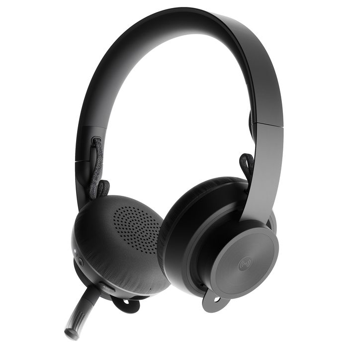 Logitech Zone Wireless UC Auriculares Inalámbricos para Oficina/Centro de Llamadas, On Ear, Grafito, Optimizados para Unified Communications (UC)