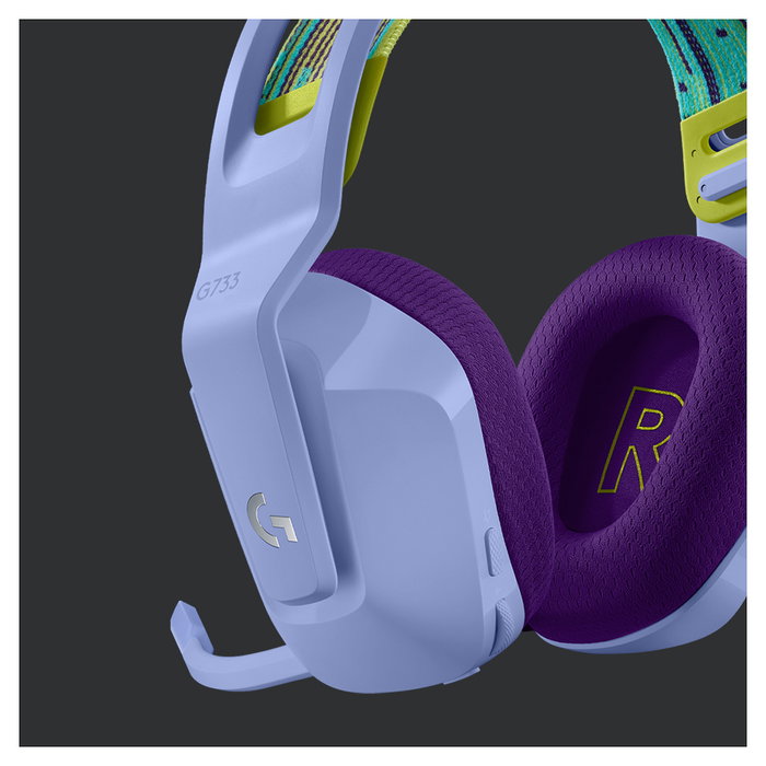 Logitech G733 Auriculares Gaming Inalámbricos LIGHTSPEED RGB - Lila Logitech G733 Auriculares Gaming Inalámbricos LIGHTSPEED RGB - Lila